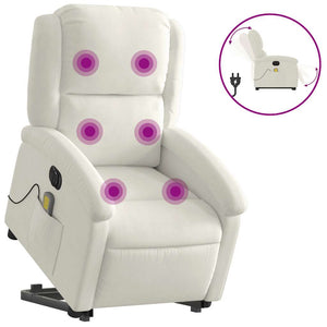 Elektrischer Massagesessel mit Aufstehhilfe Creme