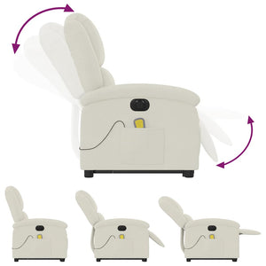 Elektrischer Massagesessel mit Aufstehhilfe Creme