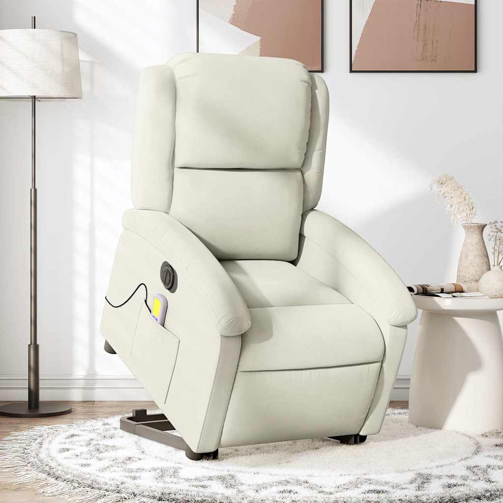 Elektrischer Massagesessel mit Aufstehhilfe Creme