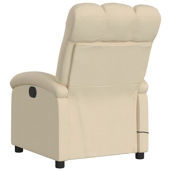 Massage Relaxsessel Cremefarben