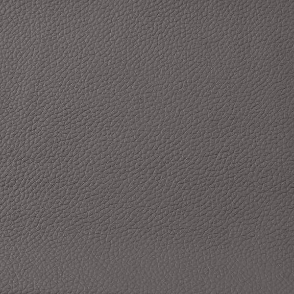 vidaXL Recliner Grey Real Leather