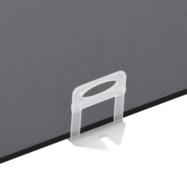 vidaXL Tile Levelling Clips 250 pcs. 2 mm