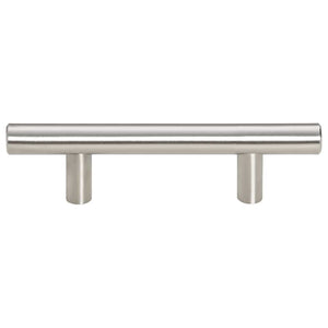 vidaXL Furniture Handles 10 pcs. Silver 64 mm Stainless Steel