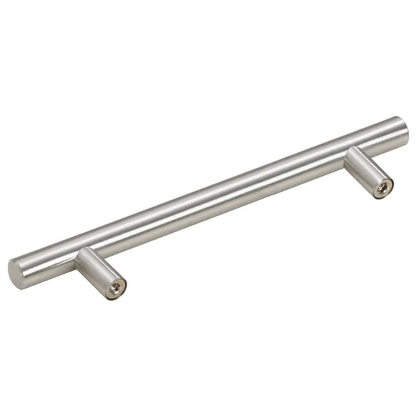 vidaXL Furniture Handles 10 pcs. Silver 128 mm Stainless Steel