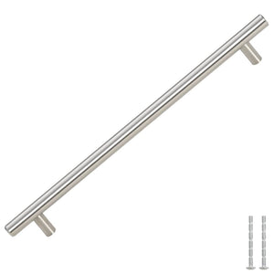 vidaXL Furniture Handles 5 pcs Silver 224 mm Stainless Steel