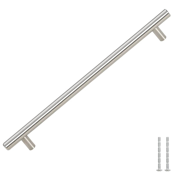 vidaXL Furniture Handles 5 pcs Silver 224 mm Stainless Steel