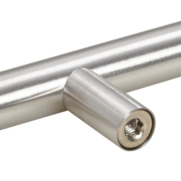 vidaXL Furniture Handles 5 pcs. Silver 480 mm Stainless Steel