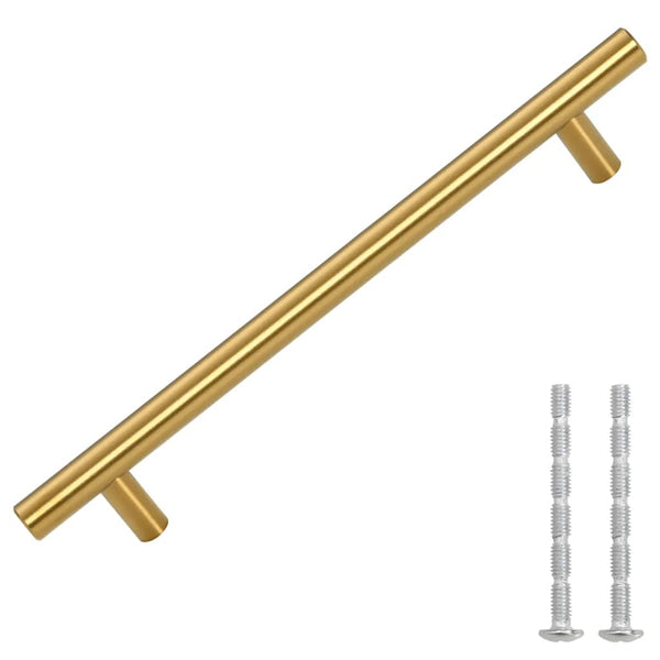 vidaXL Furniture Handles 10 pcs. Gold 160 mm Stainless Steel