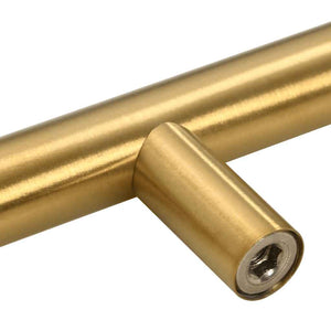 vidaXL Furniture Handles 5 pcs. Golden 192 mm Stainless Steel