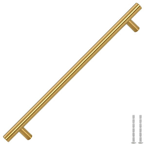 vidaXL Furniture Handles 5 pcs. Gold 224 mm Stainless Steel