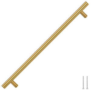 vidaXL Furniture Handles 5 pcs. Golden 320 mm Stainless Steel