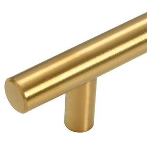 vidaXL Furniture Handles 5 pcs. Golden 320 mm Stainless Steel