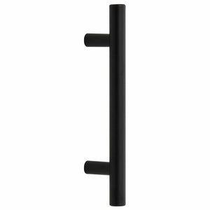 vidaXL Furniture Handles 10 pcs. Black 96 mm Stainless Steel