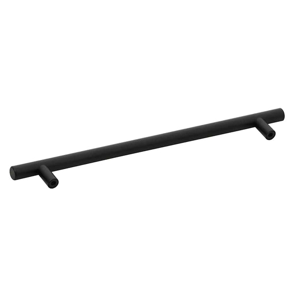 vidaXL Furniture Handles 5 pcs. Black 224 mm Stainless Steel