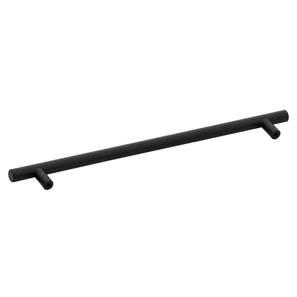 vidaXL Furniture Handles 5 pcs Black 320 mm Stainless Steel