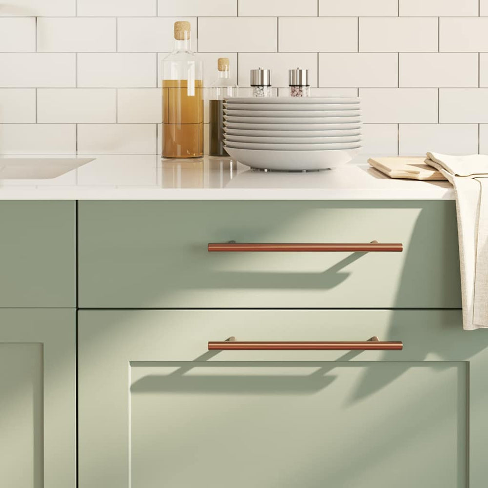 vidaXL Furniture Handles 5 pcs. Bronze 192 mm Stainless Steel