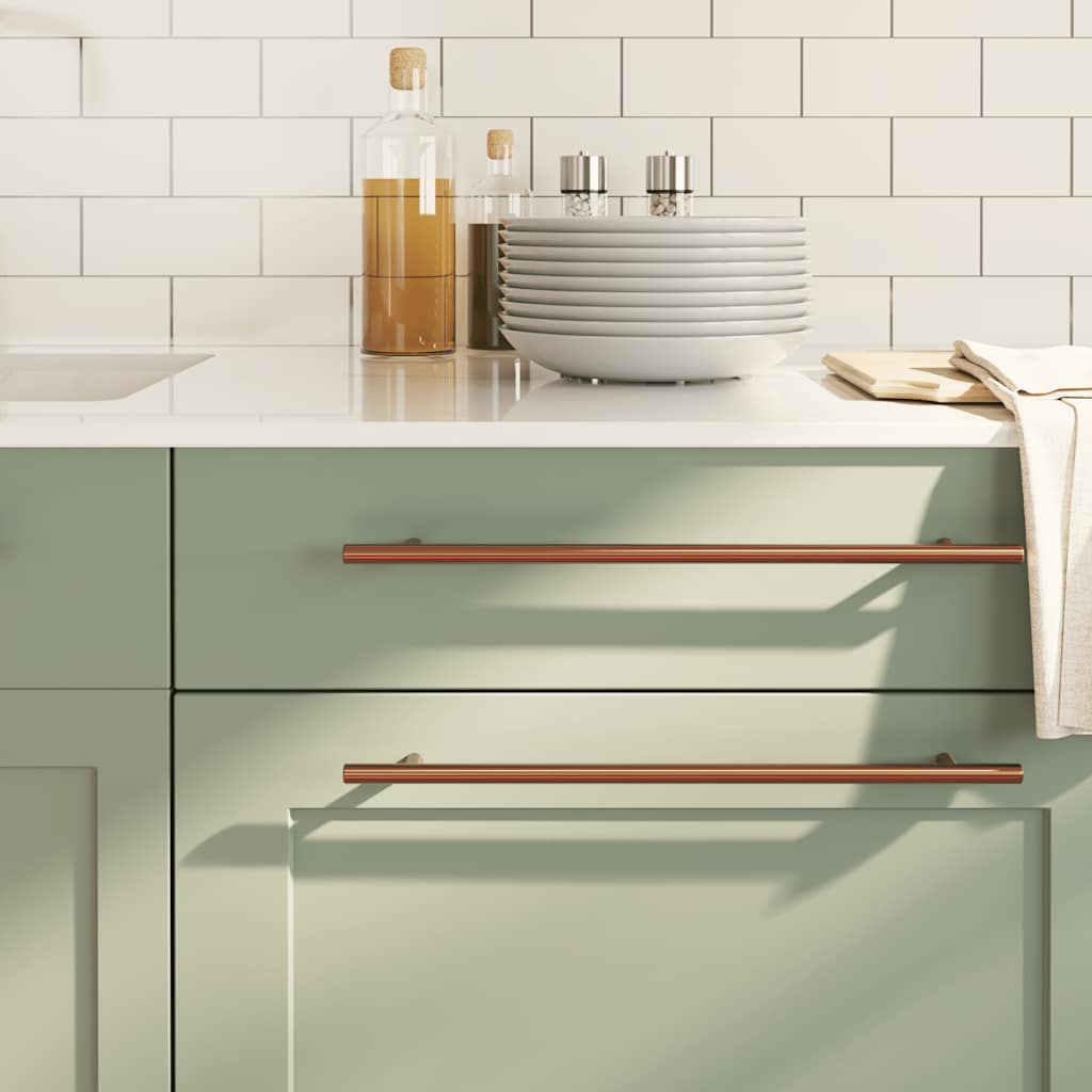 vidaXL Furniture Handles 5 pcs. Bronze 320 mm Stainless Steel