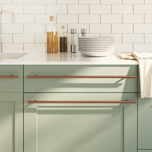 vidaXL Furniture Handles 5 pcs. Bronze 480 mm Stainless Steel