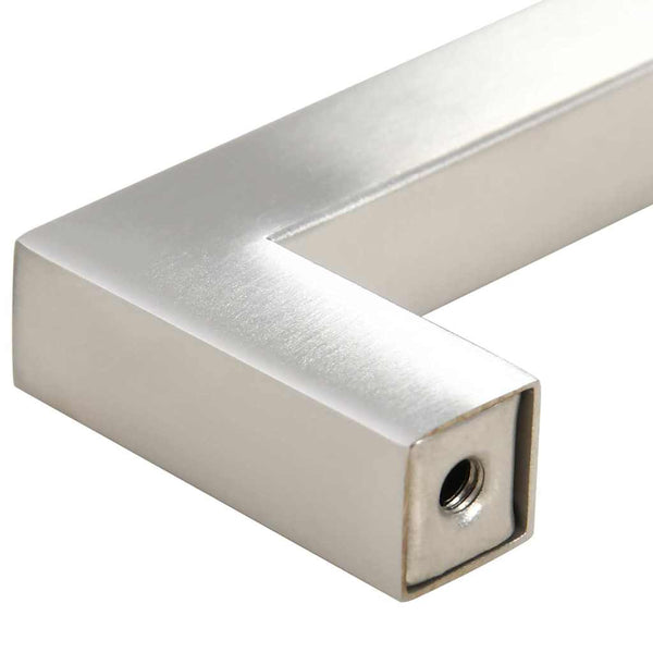 vidaXL Furniture Handles 10 pcs. Silver 96 mm Stainless Steel