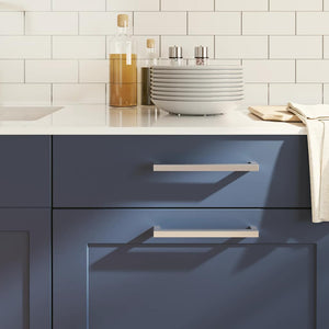 vidaXL Furniture Handles 5 pcs. Silver 192 mm Stainless Steel