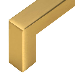 vidaXL Furniture Handles 10 pcs. Golden 64 mm Stainless Steel