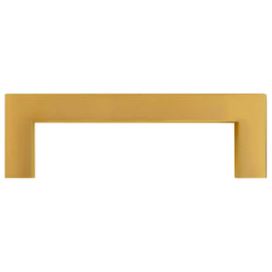vidaXL Furniture Handles 10 pcs. Golden 96 mm Stainless Steel