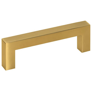 vidaXL Furniture Handles 10 pcs. Golden 96 mm Stainless Steel