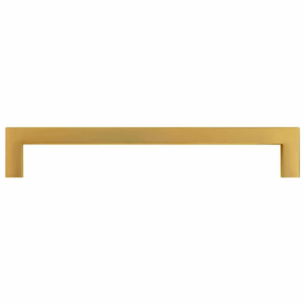 vidaXL Furniture Handles 5 pcs. Golden 192 mm Stainless Steel