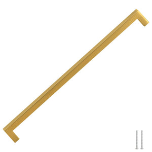 vidaXL Furniture Handles 5 pcs. Golden 320 mm Stainless Steel
