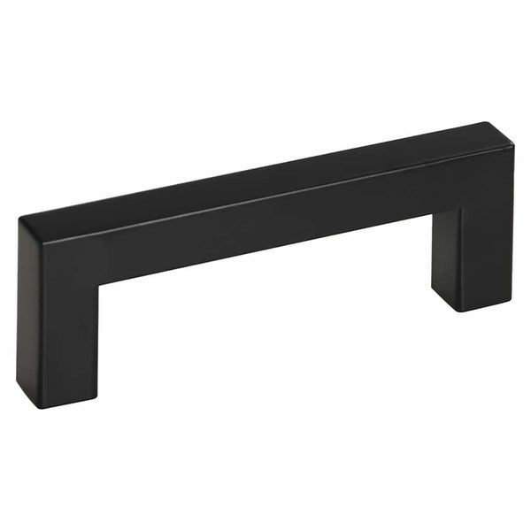 vidaXL Furniture Handles 10 pcs. Black 96 mm Stainless Steel