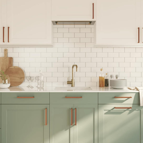 vidaXL Furniture Handles 5 pcs. Bronze 192 mm Stainless Steel