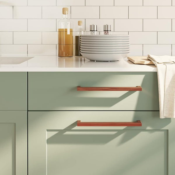vidaXL Furniture Handles 5 pcs. Bronze 224 mm Stainless Steel