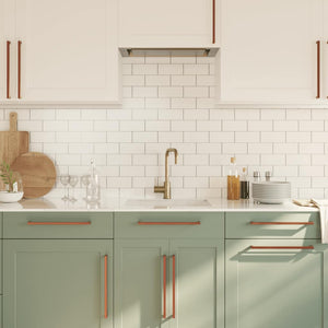 vidaXL Furniture Handles 5 pcs. Bronze 320 mm Stainless Steel