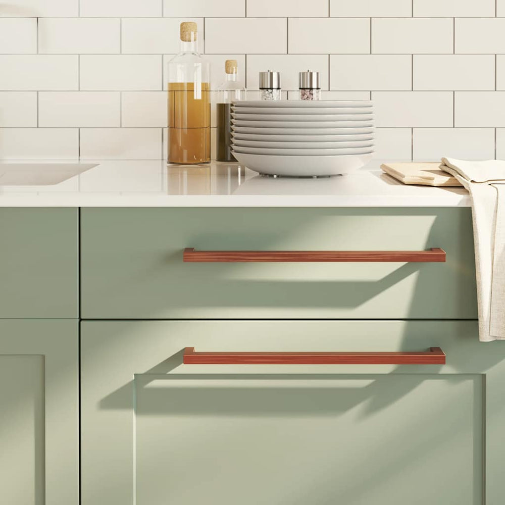 vidaXL Furniture Handles 5 pcs. Bronze 320 mm Stainless Steel