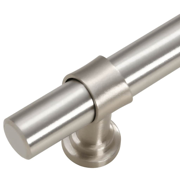 vidaXL Furniture Handles 10 pcs. Silver 128 mm Stainless Steel