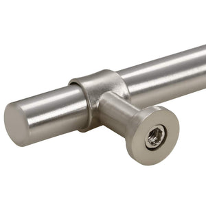 vidaXL Furniture Handles 10 pcs. Silver 128 mm Stainless Steel