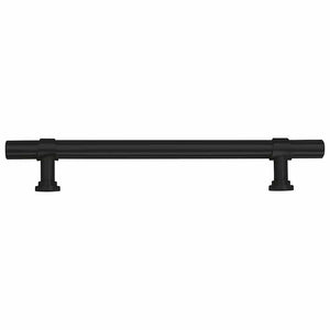 vidaXL Furniture Handles 10 pcs. Black 128 mm Stainless Steel