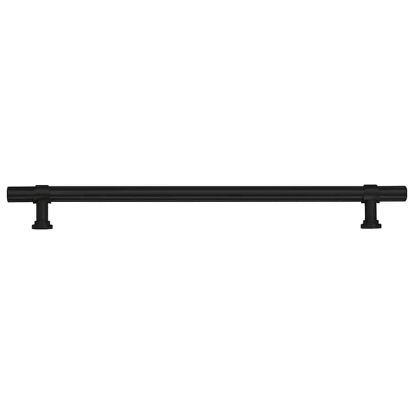 vidaXL Furniture Handles 5 pcs. Black 224 mm Stainless Steel