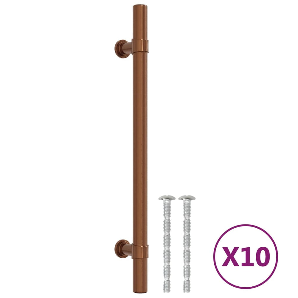 vidaXL Furniture Handles 10 pcs Bronze 160 mm Stainless Steel