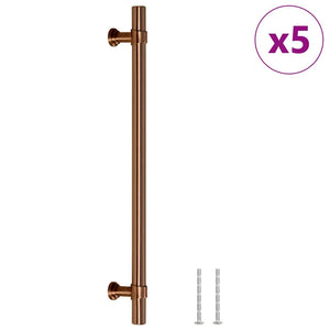 vidaXL Furniture Handles 5 pcs. Bronze 192 mm Stainless Steel