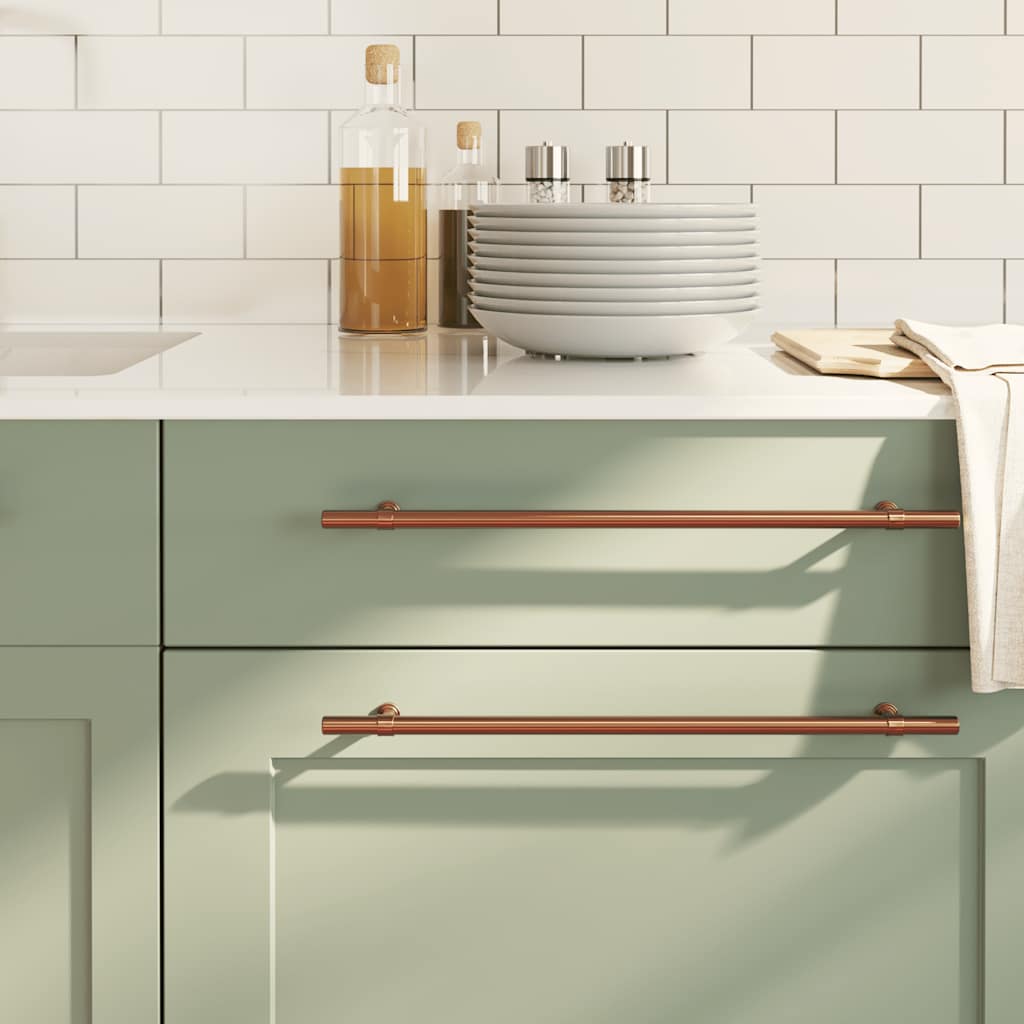 vidaXL Furniture Handles 5 pcs. Bronze 320 mm Stainless Steel