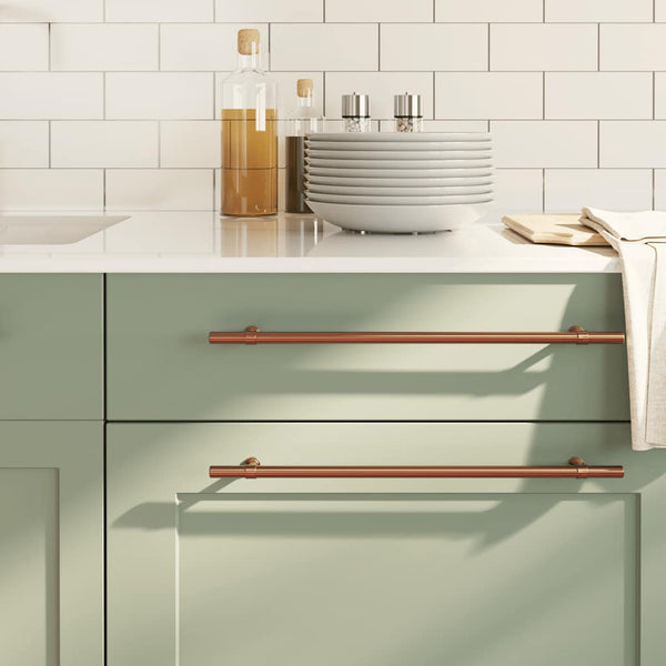 vidaXL Furniture Handles 5 pcs. Bronze 320 mm Stainless Steel