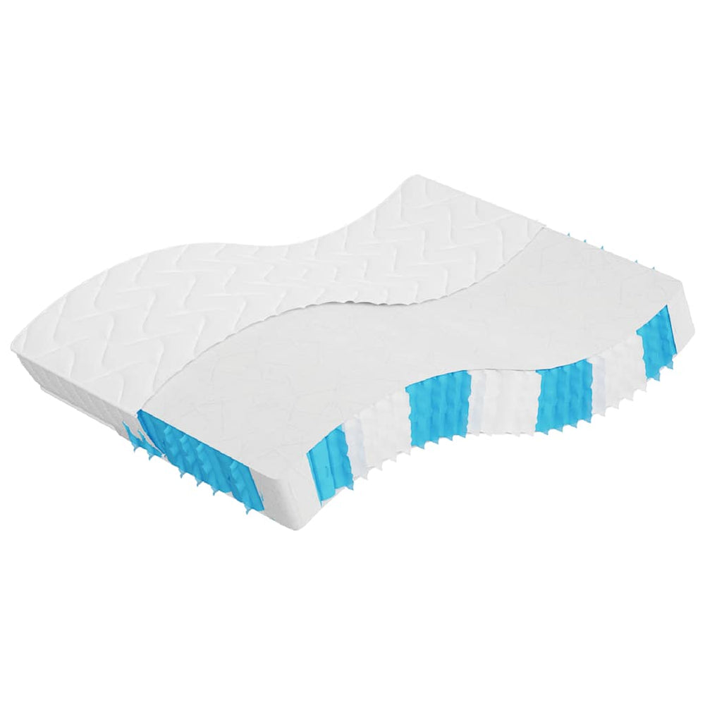 vidaXL Pocket Sprung Mattress Medium-Firm 160x200 cm