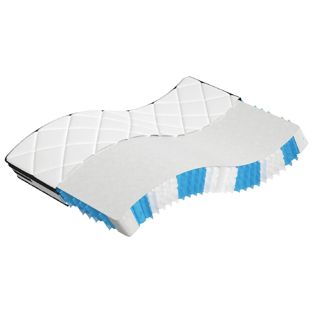 vidaXL Pocket Spring Mattress Medium Plus 140x190 cm