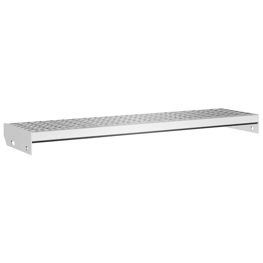 vidaXL Grate Step 90x24x7 cm Galvanized Steel