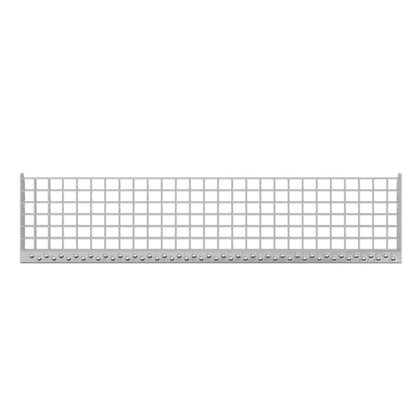 vidaXL Grating Step 100x24x7 cm Galvanized Steel