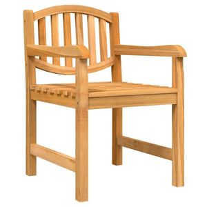 vidaXL Garden Chairs 6 pcs 58x59x88 cm Solid Teak Wood