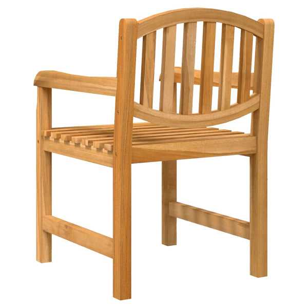 vidaXL Garden Chairs 6 pcs 58x59x88 cm Solid Teak Wood