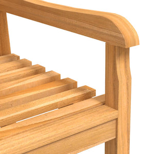 vidaXL Garden Chairs 6 pcs 58x59x88 cm Solid Teak Wood