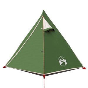 vidaXL Dome Camping Tent 2 Person Green Waterproof